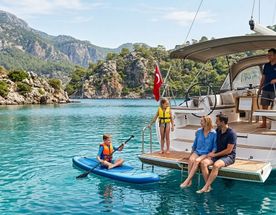 Отдых семьей на Яхте в Турции: комфорт тур по Ликийскому побережью