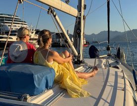 Творческий девичник на яхте в Турции