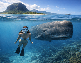 Маврикий: киты, дельфины, гольф, жирафы. Тур с фотографом.