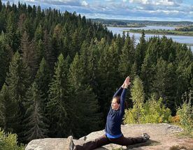 Карелия. Йога