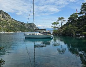 Отдых на парусной Яхте в Турции.