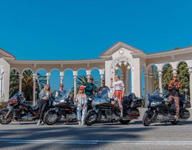 Пассажиром на мотоцикле Вся Абхазия за 1 день