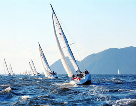 Спортивная регата в Турции: гонки и команда