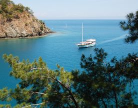 Морская прогулка к генуэзской бухте Порто-Дженевиз и Сазак из Кемера