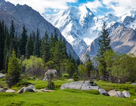 Из аэропорта Бишкека — сразу в горы Тянь-Шаня