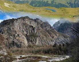 Сердце Рицинского парка: Гегскии водопад и перевал Пыв (2030м)