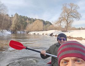 Сплав по реке Воря