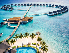 Мальдивы. 4 острова (Резорт + Локальный + остров скатов)