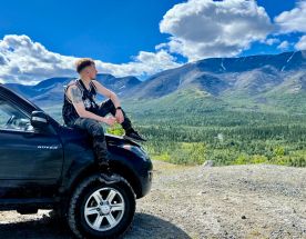 Из Мурманска в Хибины: озёра, фонтаны и водопад реки Рисйок