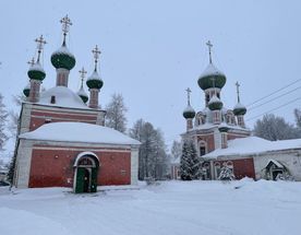 Новогодняя красота Ярославии