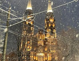 НаШествие Дедов Морозов в Рыбинске (на Ласточке)