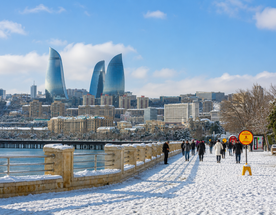 Баку: Новогодние каникулы в стране огня