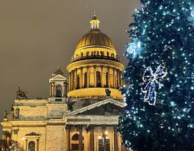Блеск и роскошь Северной Столицы в Новогоднюю ночь