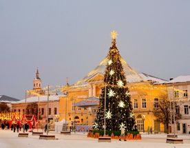 Новогодние открытки от Липецка до Тамбова