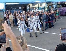 Космодром Байконур: провожаем космонавтов!
