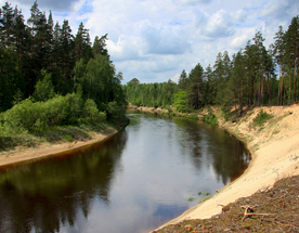 Сплав по реке Лух на байдарках 2 дня