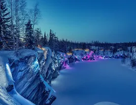Семейный Новый год в Карелии с посещением парка Рускеала (5+)