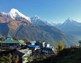 Поход на гору Горепани Пун в Непале
