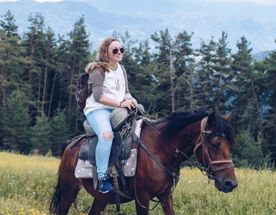 «Верхом на свободе: Однодневный побег в горное безмолвие»  