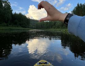 Кемпинг на Усьве:SUP-сплав от Шумихинского до Столбов + Каменный город