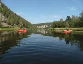 Сплав по реке Юрюзань