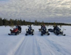 Зимняя рыбалка на хариуса в малых притоках Печоры