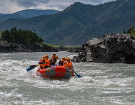 Сплав по нижней Катуни