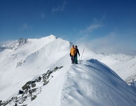 Фрирайд в долине Высокогорного (Лужба)