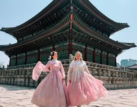 Цветение сакуры в Корее. Сеул+Пусан