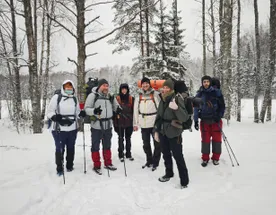 Горячий зимний тур по Валдайской тропе с печкой