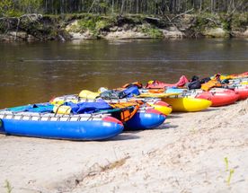 Сплав по реке Узола Нижегородская красавица