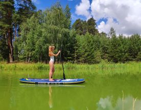 Сплав по реке Большая Кокшага: катамараны и сапы