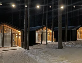 Новогодняя ночь в Карелии