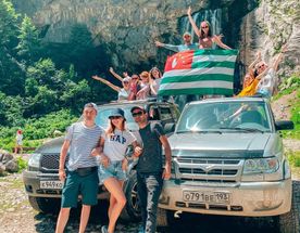 Ора-а! Молодёжный Джип-тур по-Абхазски! Вход строго 12+