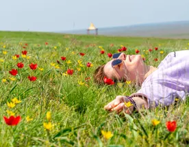 Калмыкия - родина тюльпанов!