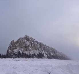 Зимние Ленские столбы
