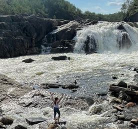 Путешествие к водопадам русской Лапландии