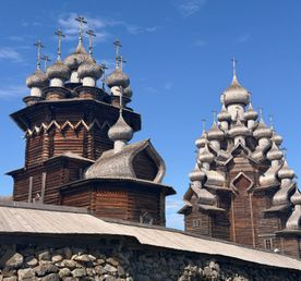 4 Жемчужины Карелии: Рускеала, Валаам, Кижи, Юканкоски - 4 дня. Домики на берегу.