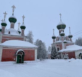 Новогодняя красота Ярославии