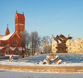 Новогодние Минск и замки