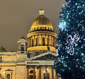 Блеск и роскошь Северной Столицы в Новогоднюю ночь