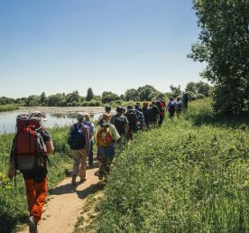 Однодневный поход по заповедному острову в Подмосковье