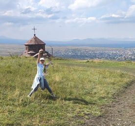 Севан, горы и костёр: сами готовим настоящий армянский шашлык высоко в горах