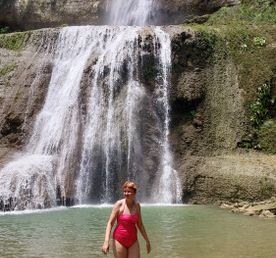 Бохол - пикник у водопада Канумантад и пещерный бассейн Cabagnow Pool Cave