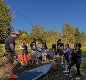 Сплав выходного дня на Сапе по реке Оредеж