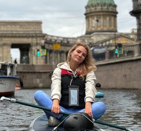 Сап-прогулка по историческому центру Петербурга (Спас на Крови)