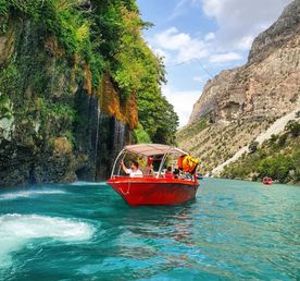 Сулакский каньон с катанием на катере