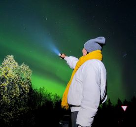 Небесный танец Авроры : охота на северное сияние