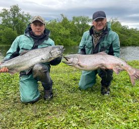 Камчатка!Рыбалка на Чавычу!