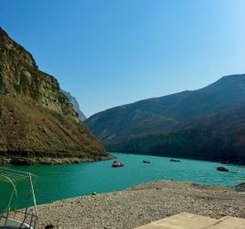 Сулакский каньон и Бархан Сары-Кум